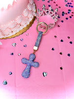 Load image into Gallery viewer, Bling Cross Keychain
