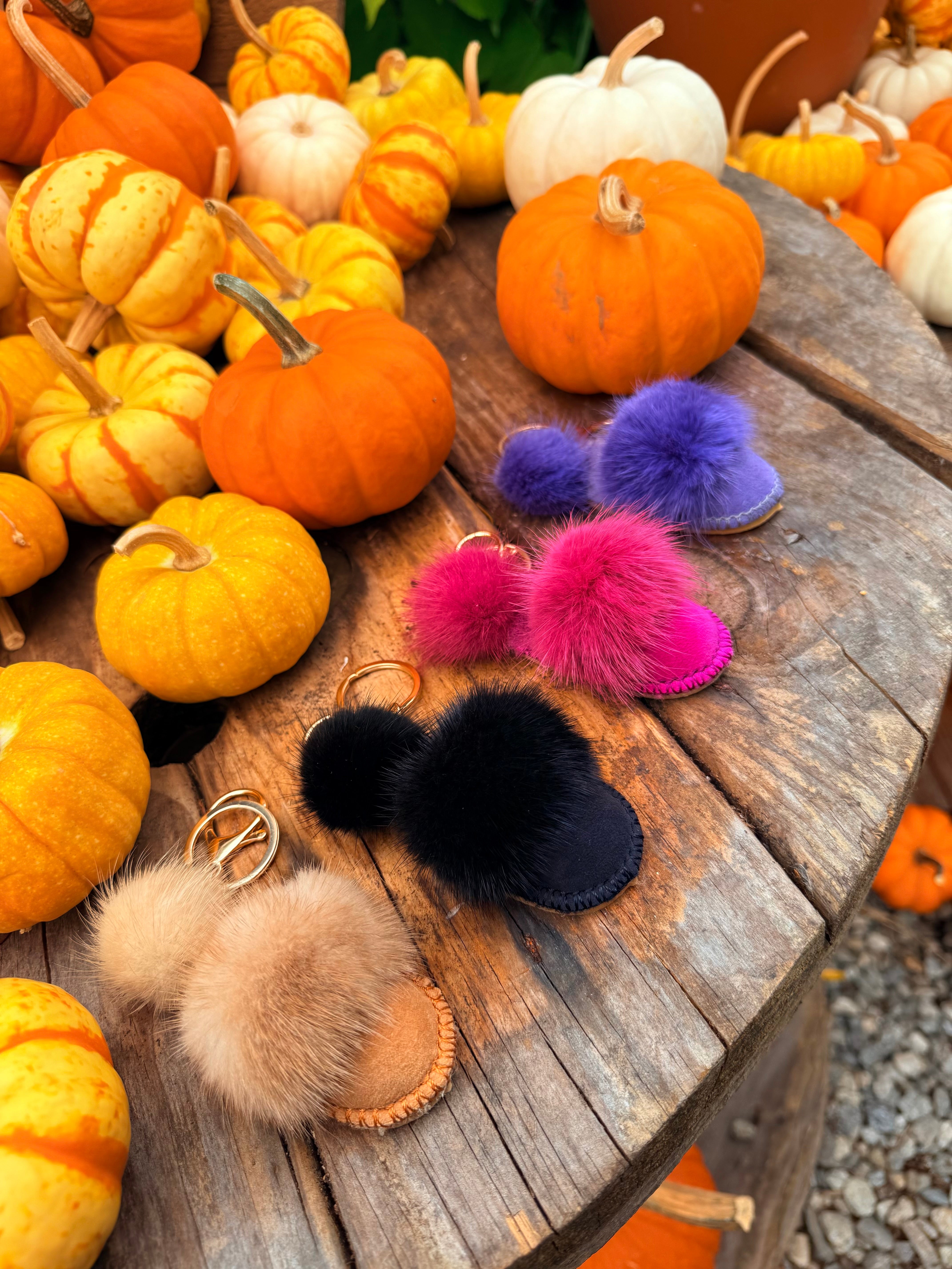 Ugg Slipper Keychain