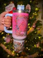 Load image into Gallery viewer, Christmas Gingerbread 40oz Tumbler
