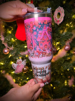Load image into Gallery viewer, Christmas Gingerbread 40oz Tumbler

