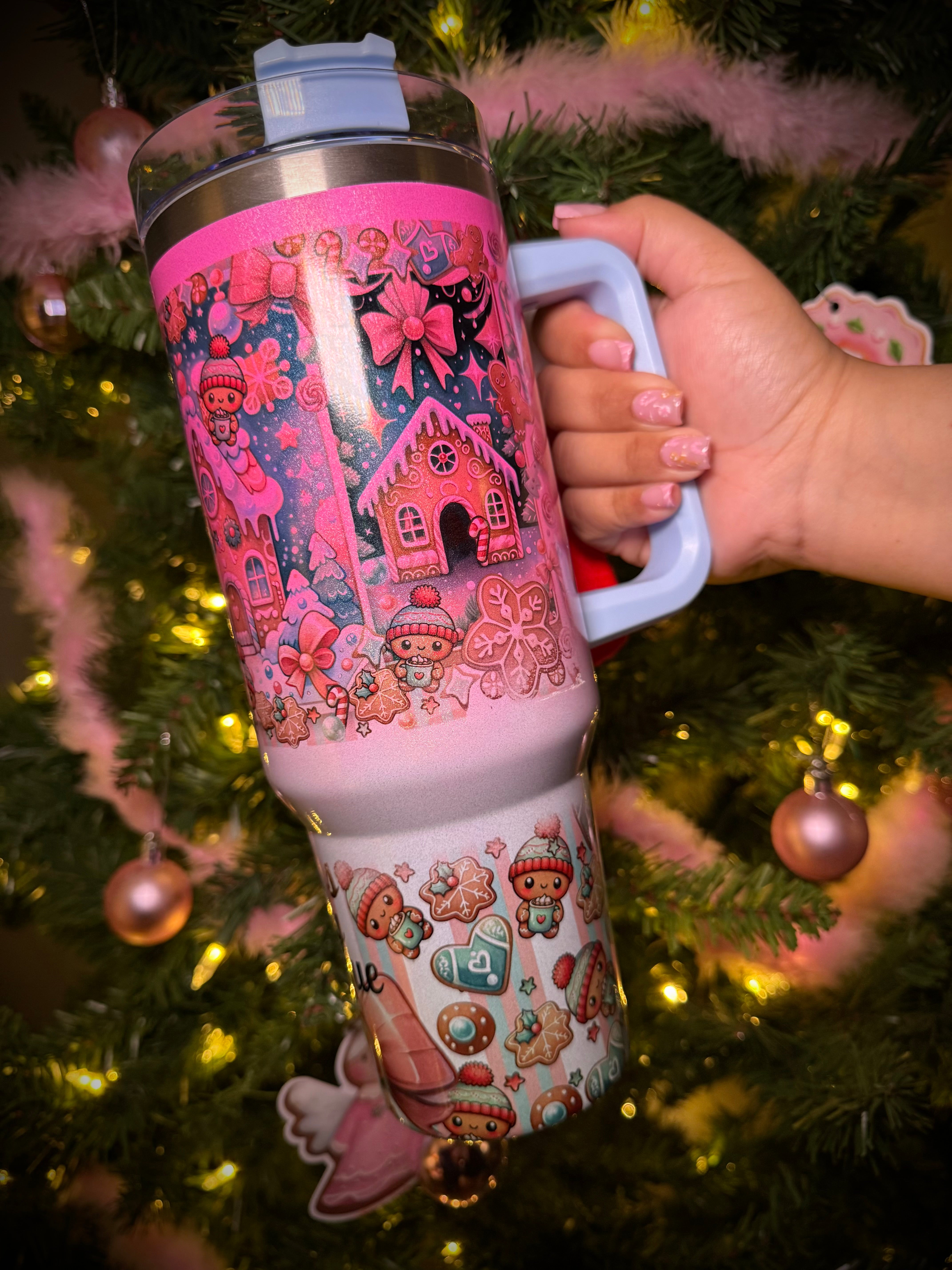 Christmas Gingerbread 40oz Tumbler