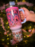 Load image into Gallery viewer, Christmas Gingerbread 40oz Tumbler
