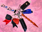 Load image into Gallery viewer, “Slasher Bratz” Safety Keychain
