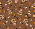 Load image into Gallery viewer, Fall Pooh Safety Keychain
