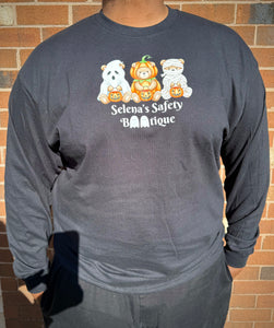 🧸👻Spooky Bear👻🧸 Long Sleeve T-Shirt