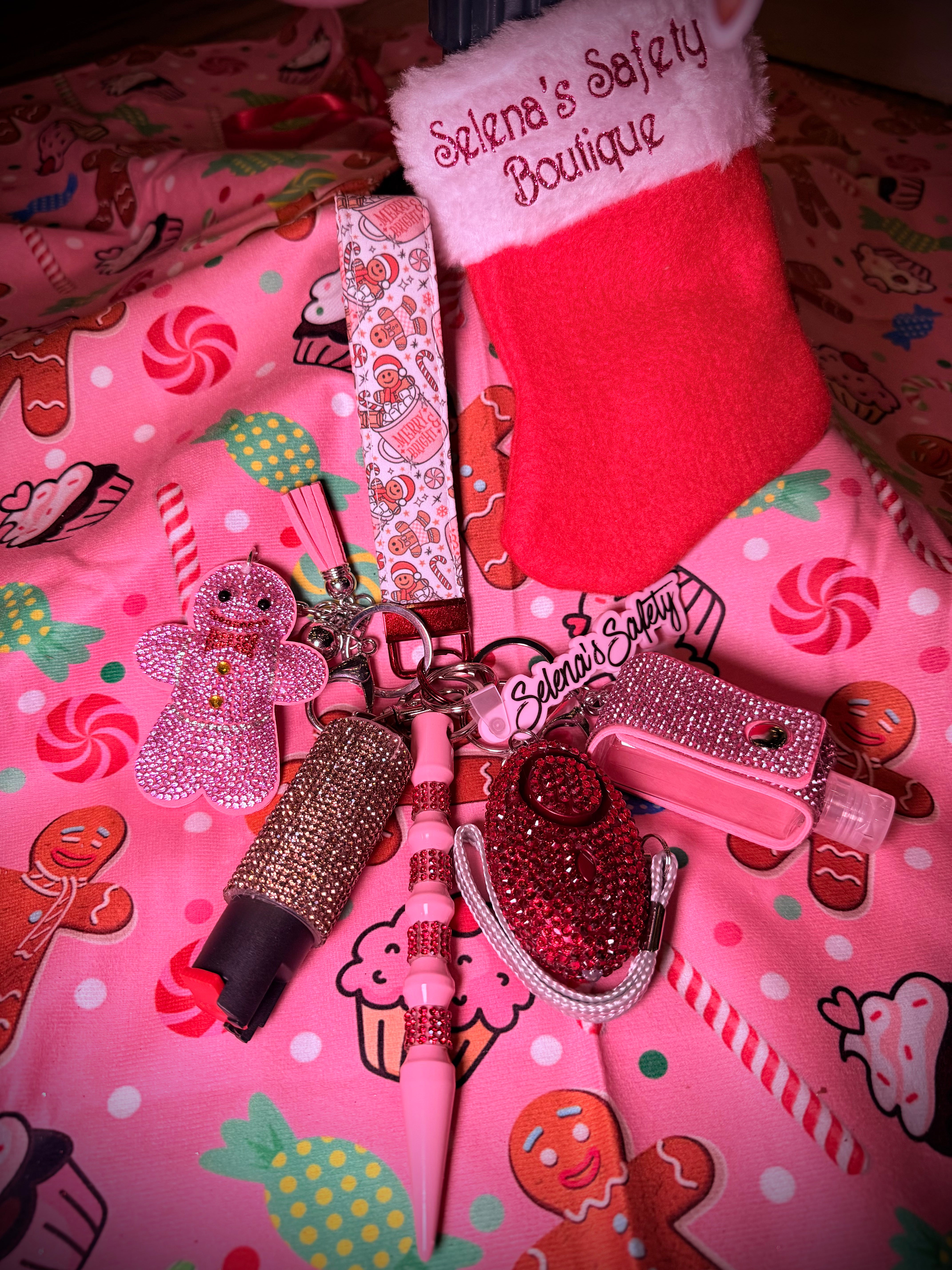 “Cocoa Gingy” Safety Keychain