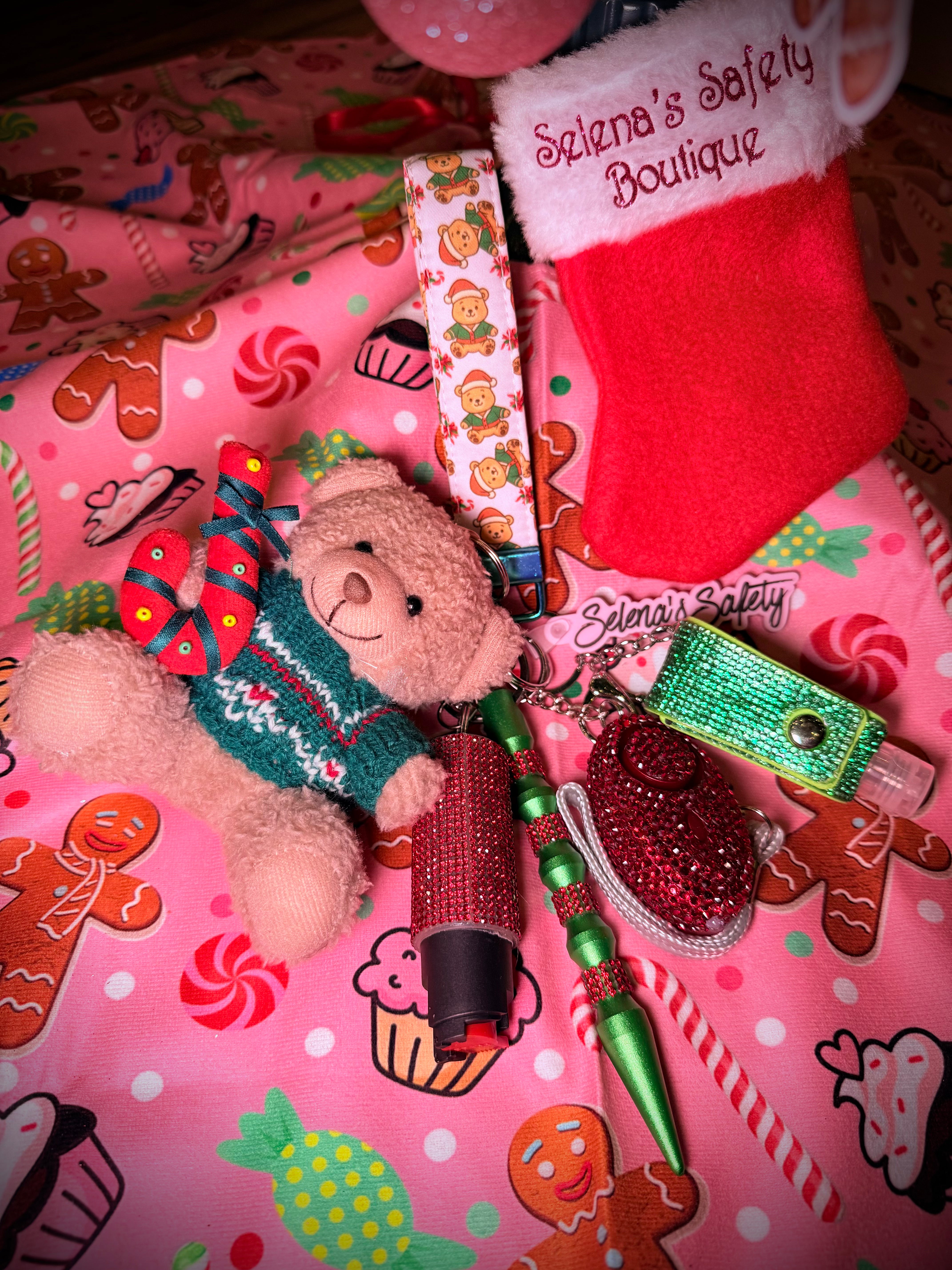 “Jingle Bear” Safety Keychain