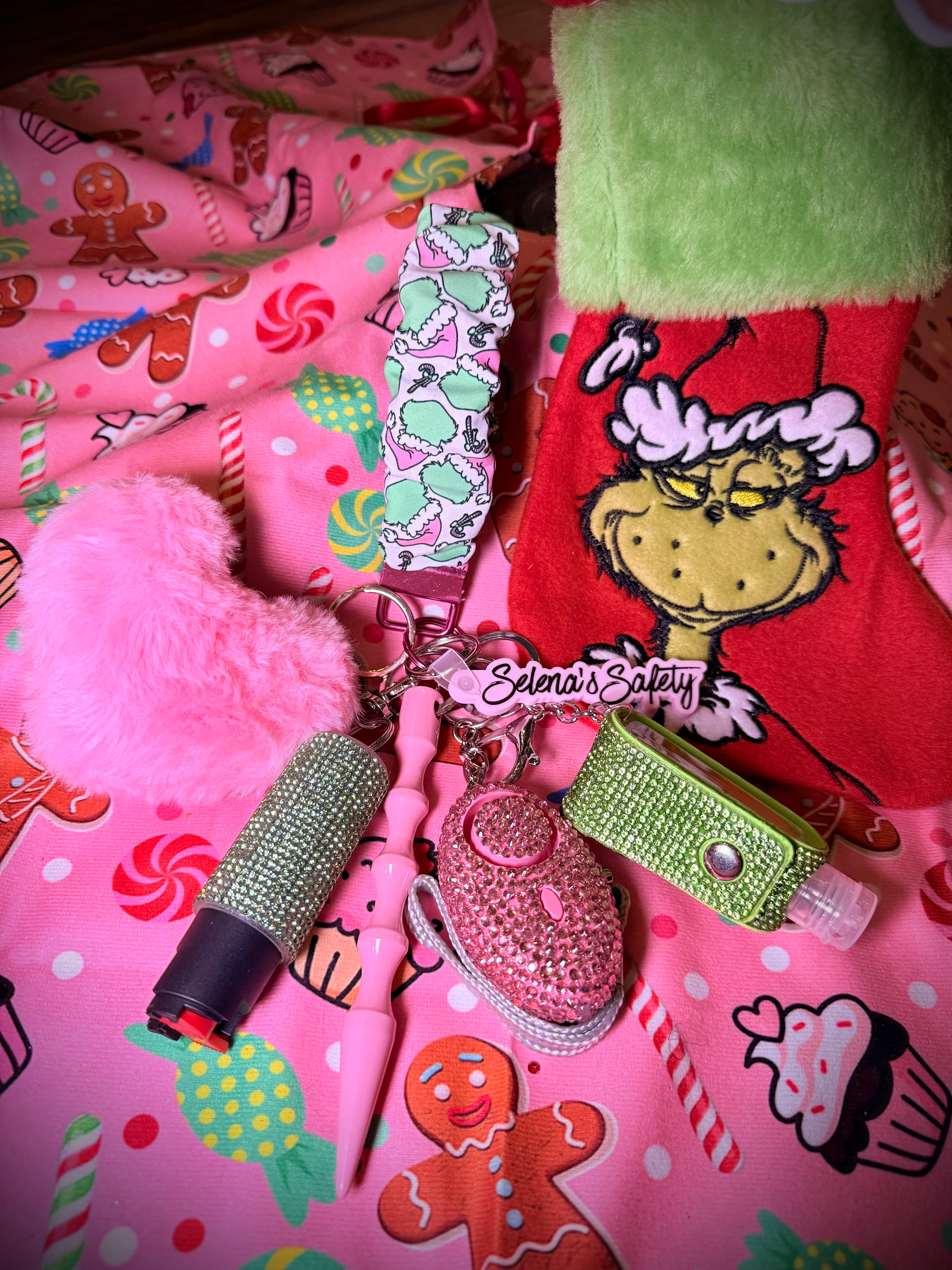 “Mean One” Safety Keychain