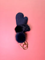 Load image into Gallery viewer, Christmas Mitten Keychain
