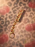 Load image into Gallery viewer, Leopard Discreet Comb 🔪
