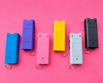 Load image into Gallery viewer, Mini Attachable Rechargeable Stunners with key ring – Multiple Colors Available
