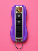 Load image into Gallery viewer, Discreet Porsche-Inspired Rechargeable Car Stunners with Built-In Key Ring – Multiple Colors Available
