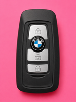 Load image into Gallery viewer, Discreet BMW-Inspired Rechargeable Car Stunners with Built-In Key Ring – Multiple Colors Available
