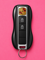 Load image into Gallery viewer, Discreet Porsche-Inspired Rechargeable Car Stunners with Built-In Key Ring – Multiple Colors Available
