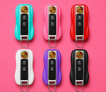 Load image into Gallery viewer, Discreet Porsche-Inspired Rechargeable Car Stunners with Built-In Key Ring – Multiple Colors Available
