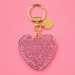 Load image into Gallery viewer, Mini Bling Heart Keychains
