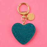 Load image into Gallery viewer, Mini Bling Heart Keychains
