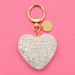 Load image into Gallery viewer, Mini Bling Heart Keychains
