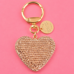 Load image into Gallery viewer, Mini Bling Heart Keychains
