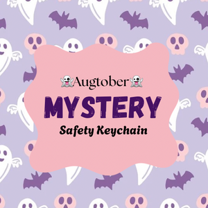 👻”Augtober”👻 MYSTERY Safety Keychain