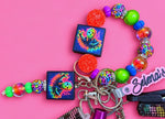 Load image into Gallery viewer, Neon Jason Safety Keychain
