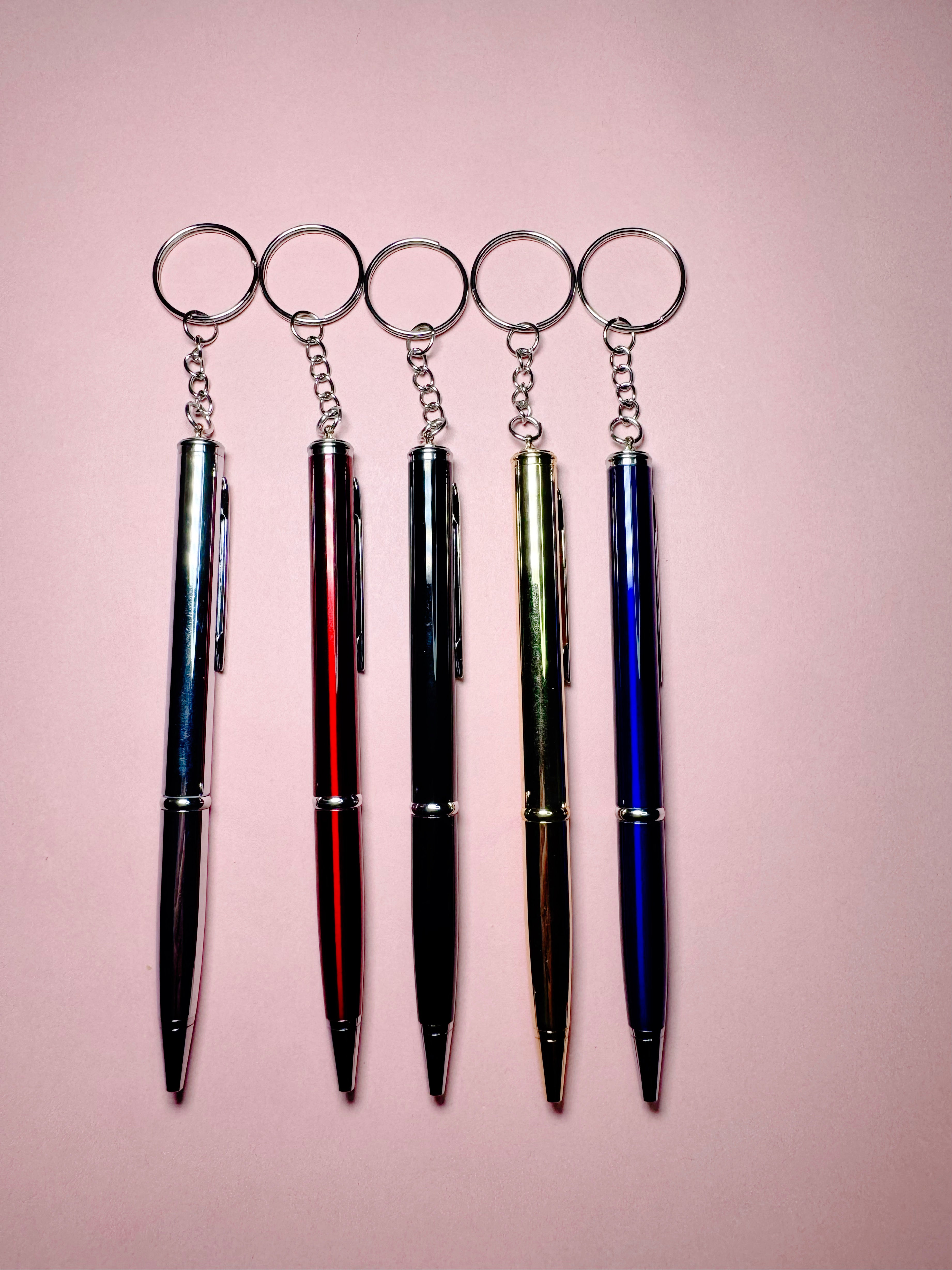 Discreet Pen With Keyring