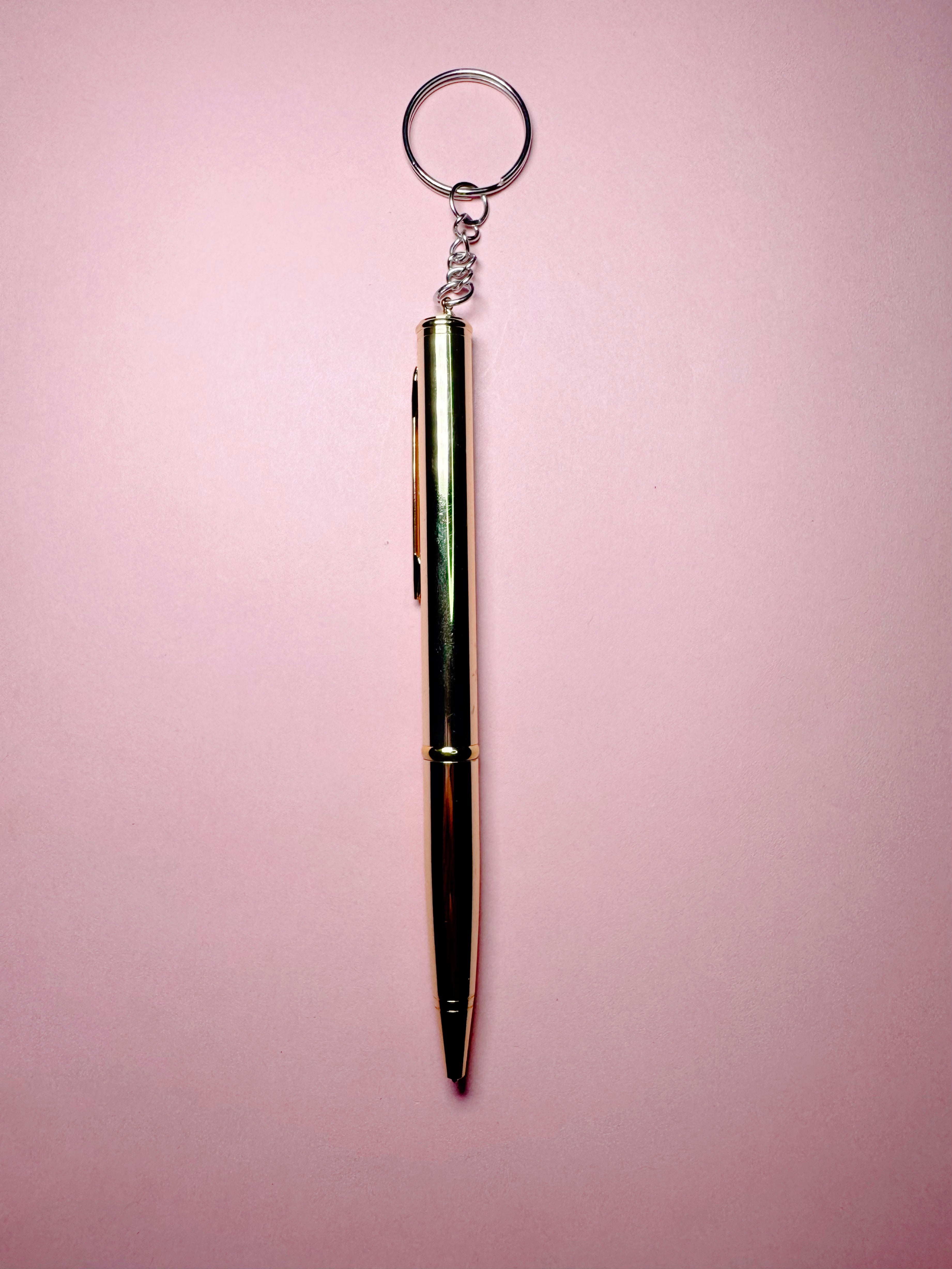 Discreet Pen With Keyring