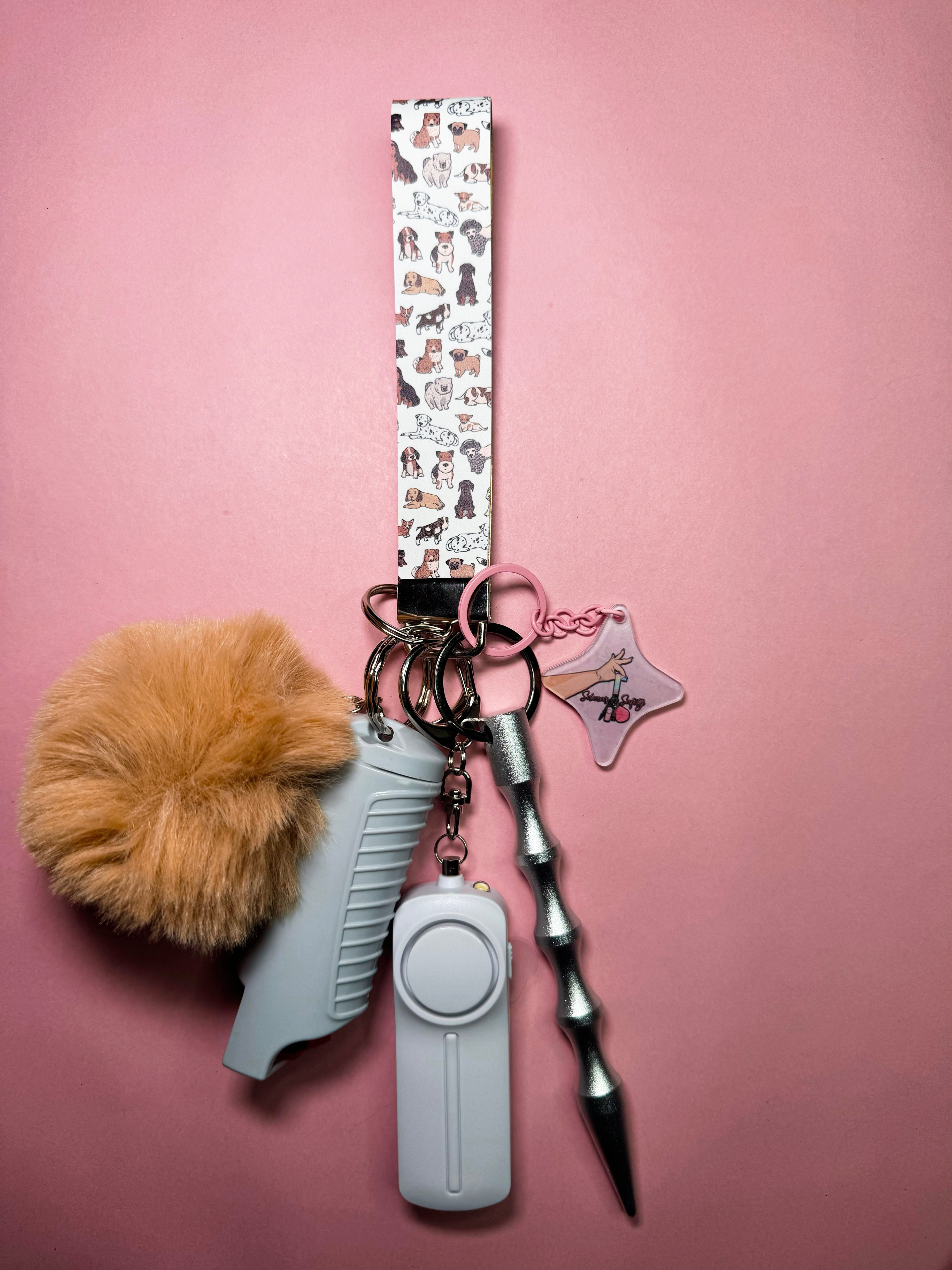 "Doggy Lovers" Self-Defense Keychain