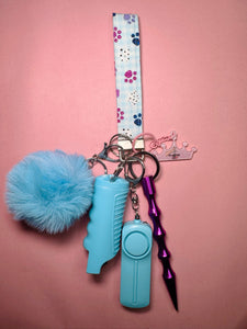"Purrr-Fect" Self-Defense Keychain