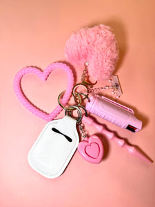 "Twisted Heart" Safety Keychain