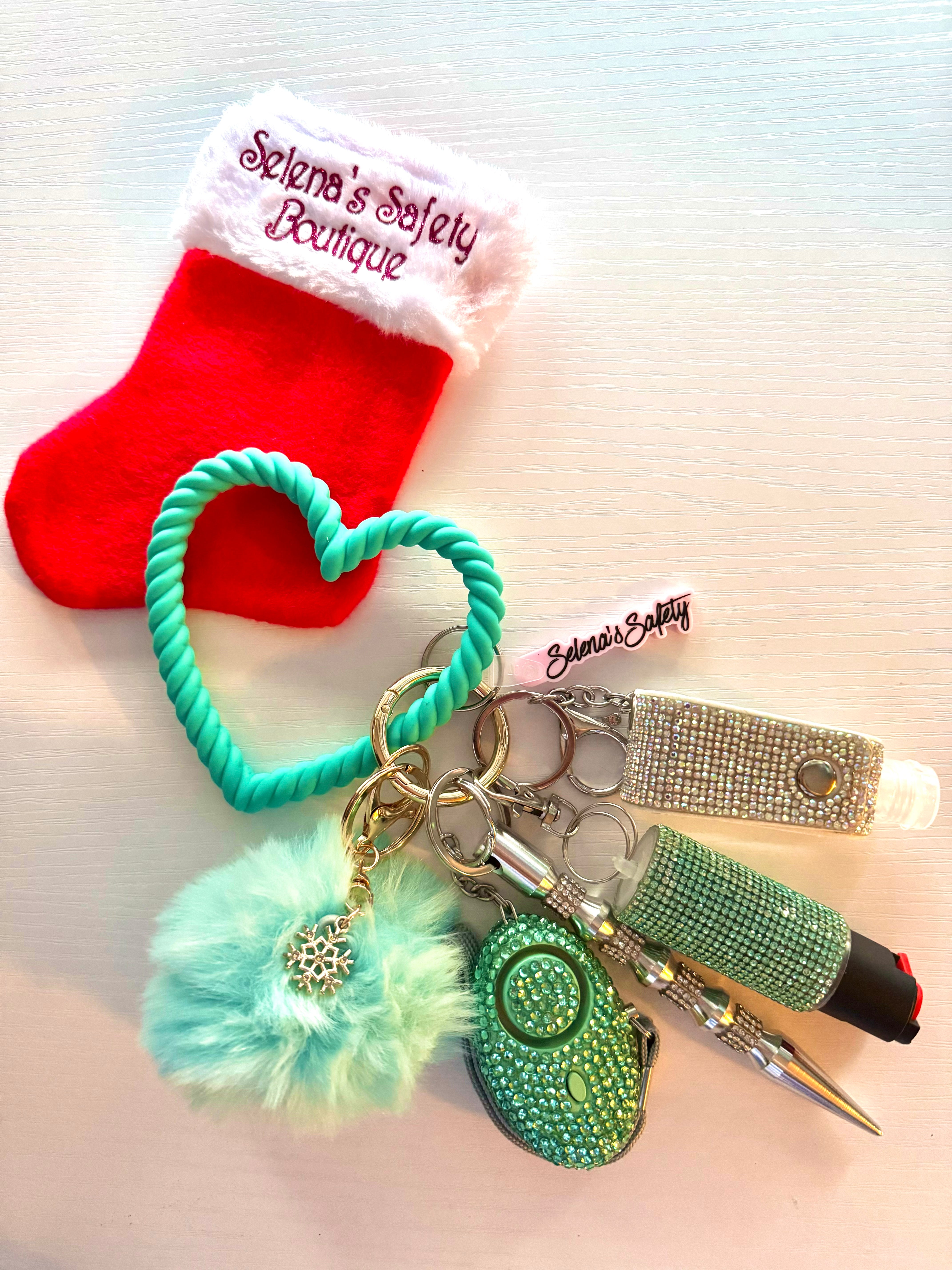 "Frosted Love" Safety Keychain