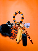 Load image into Gallery viewer, &quot;Binx&quot; Beaded Self-Defense Keychain
