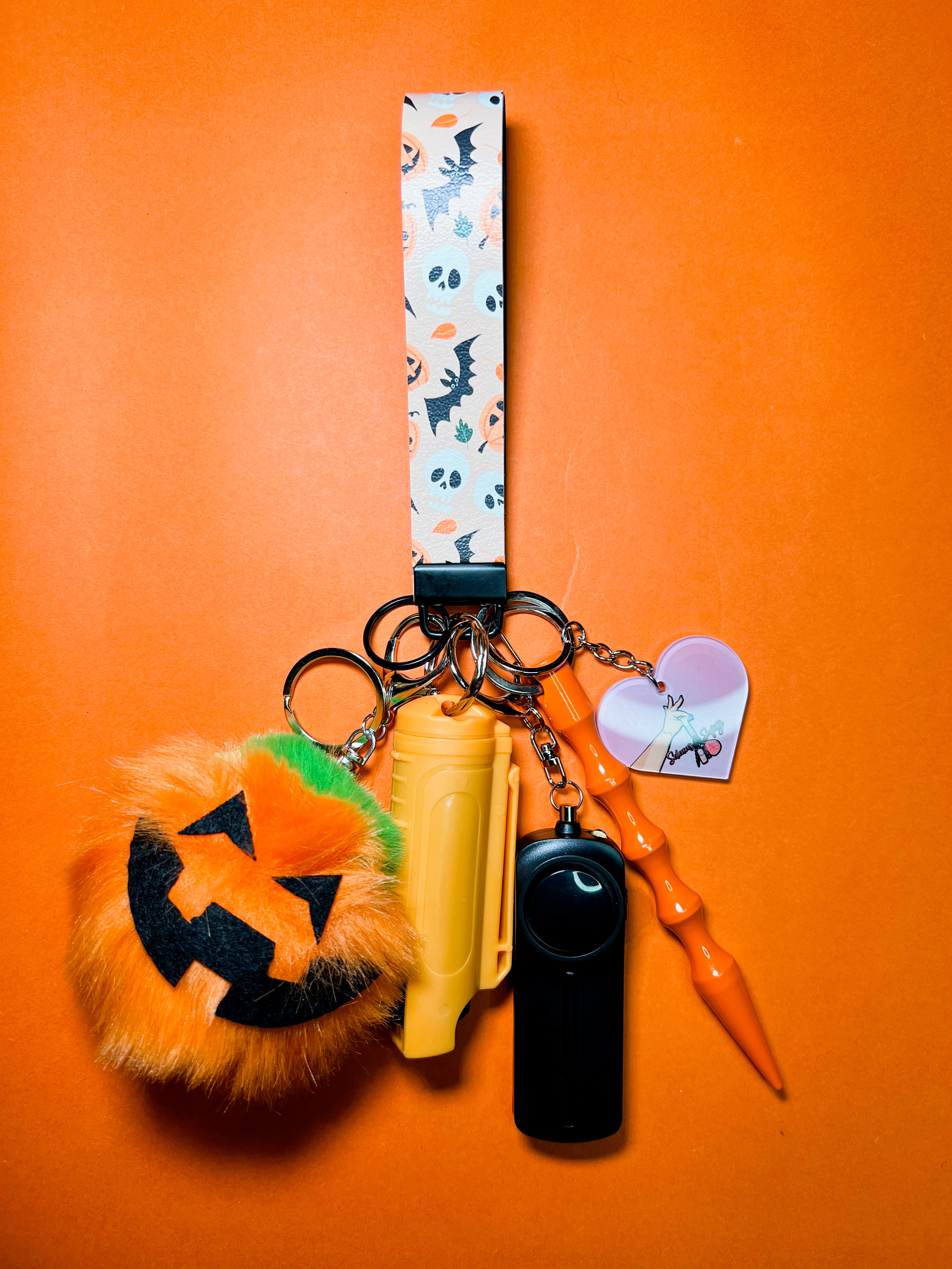 "Trick or Treat" Self-Defense Keychain