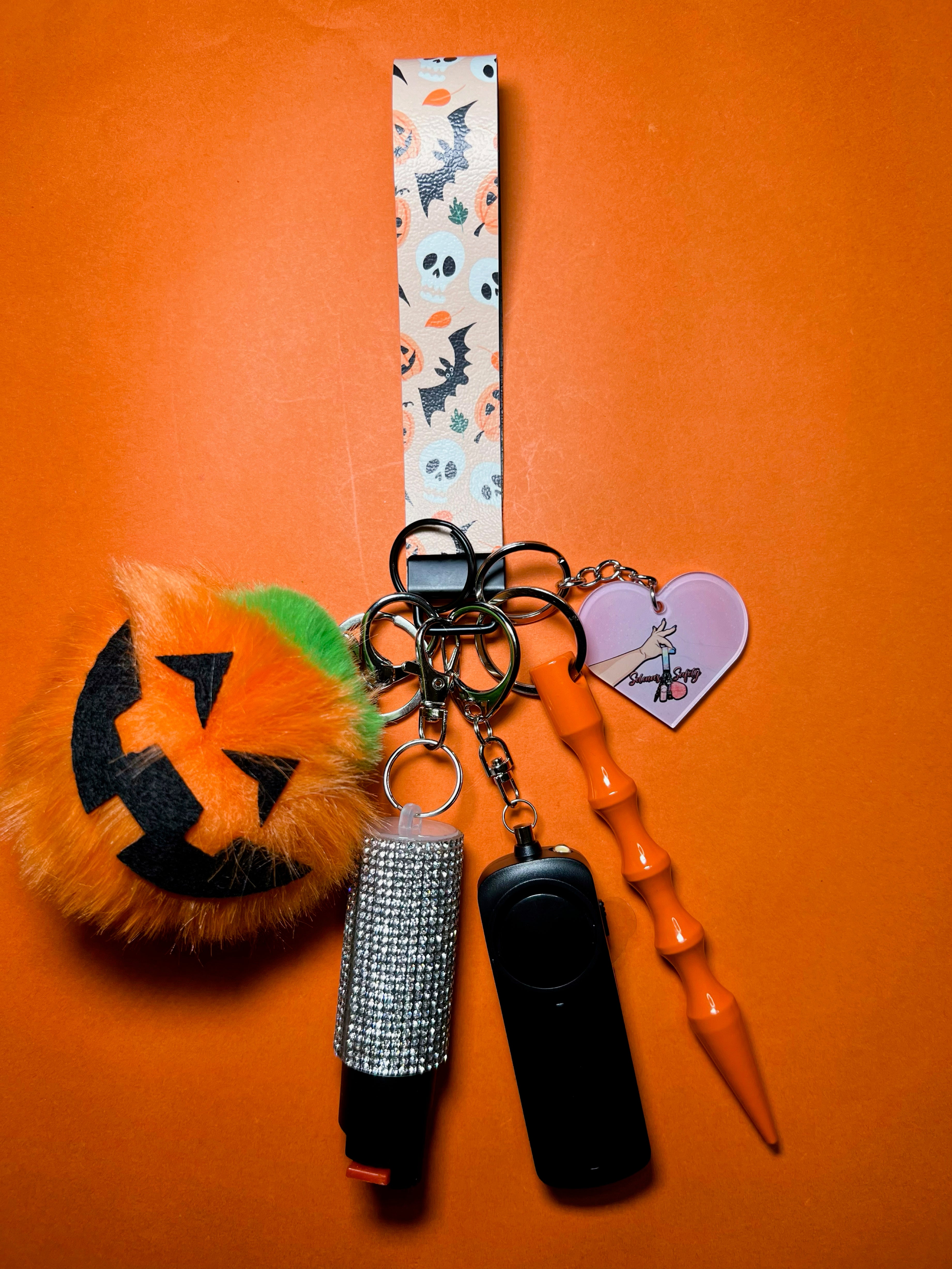 "Trick or Treat" Self-Defense Keychain