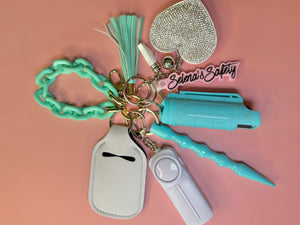 "Mint" Safety Keychain