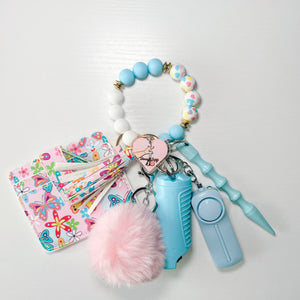 "Pastel Butterfly" Safety Keychain