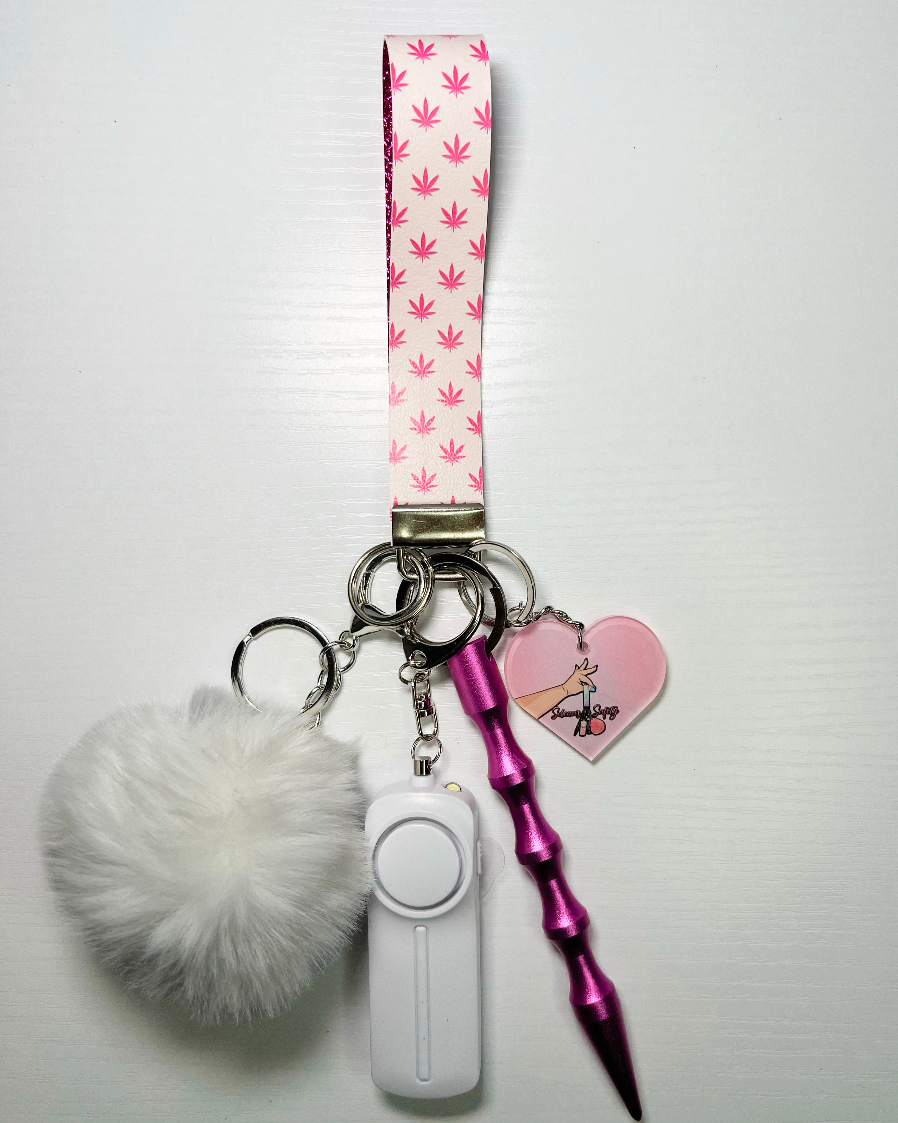 Handmade "HIGHest Princess" Self-Defense Keychain