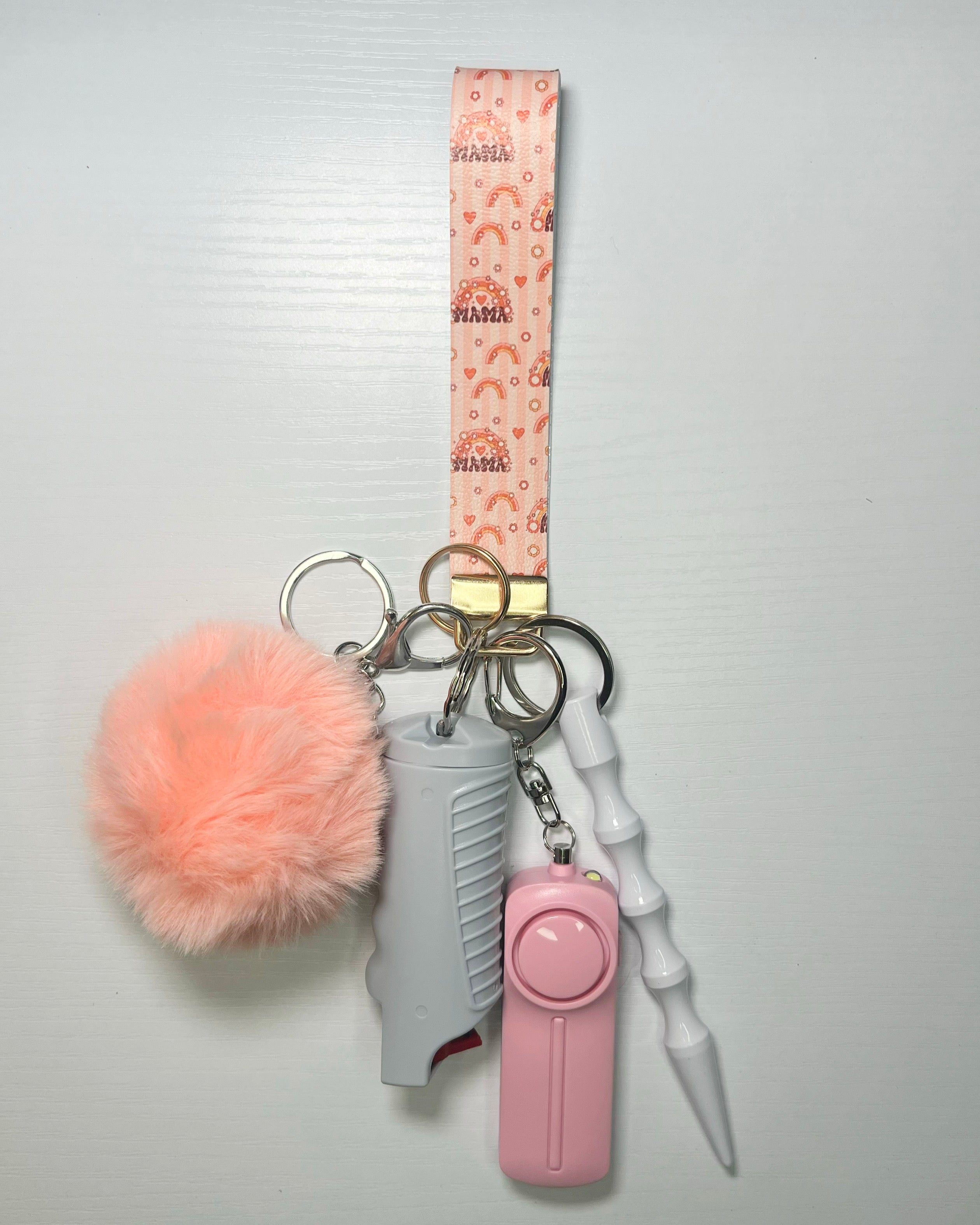 "Groovy Mama" Self-Defense Keychain