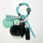 Load image into Gallery viewer, &quot;SONshine&quot; Beaded Self-Defense Keychain
