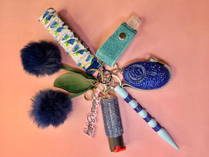 "Berry Blue"🫐 Safety Keychain
