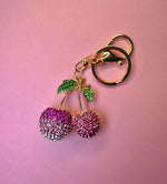 Load image into Gallery viewer, Red &amp; Pink Bling Cherries Accessory🍒
